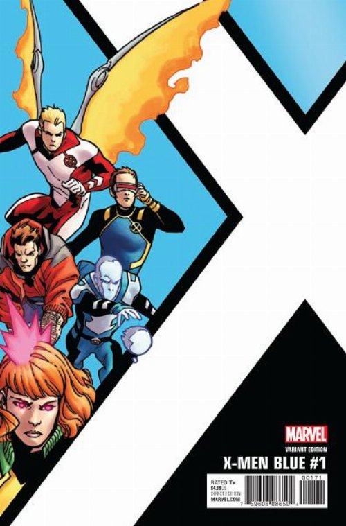 X-Men Blue #01 Kirk Corner Box Variant
Cover