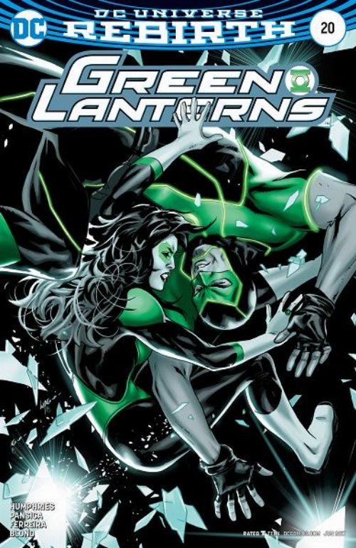 Green Lanterns #20 Variant Cover
(Rebirth)
