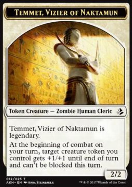 Temmet, Vizier of Naktamun Token